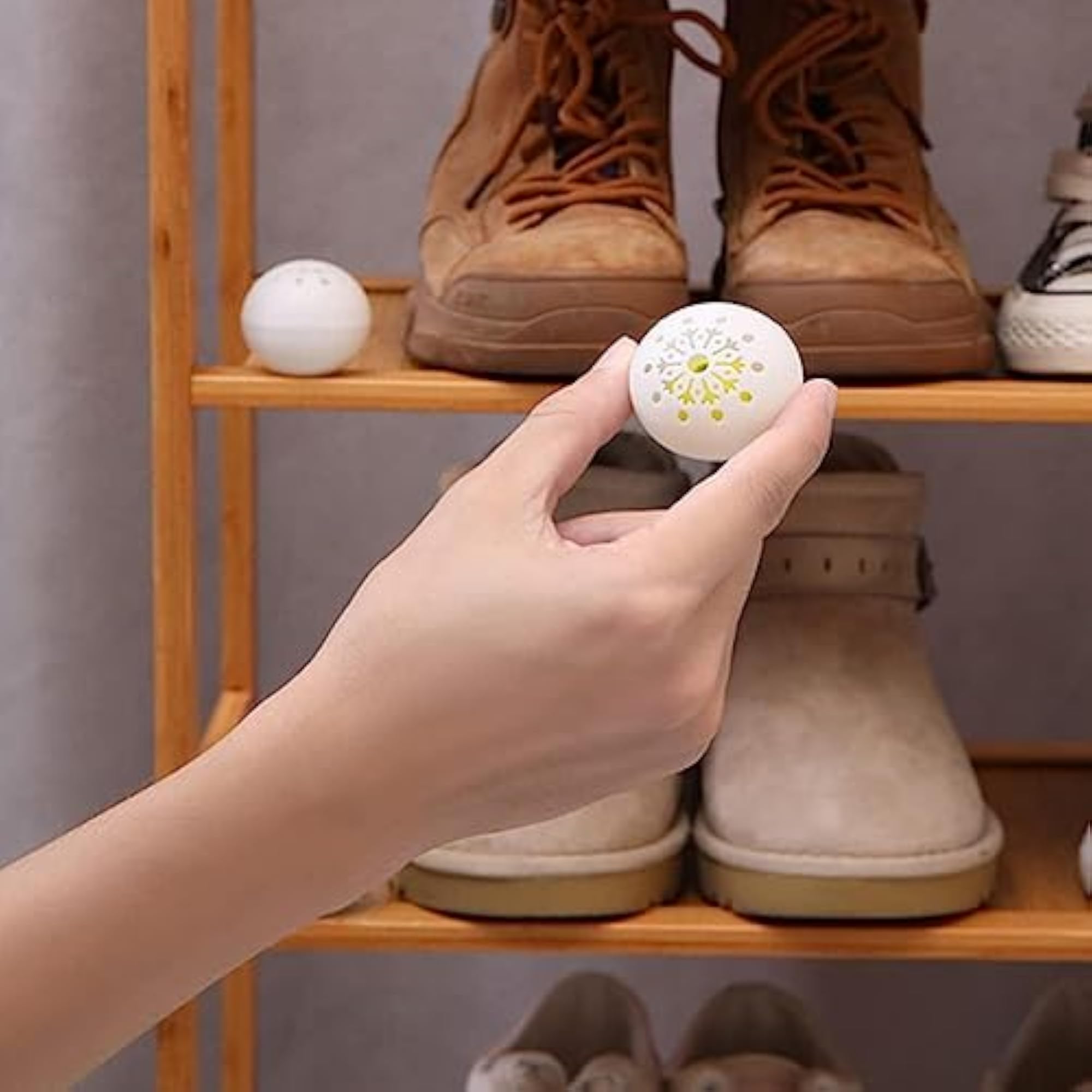 6 Pcs Deodorant Balls, Air Freshener for Shoes