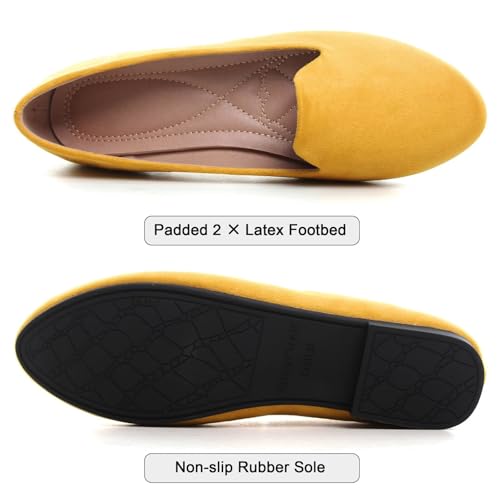 Image of SAILING LU Women Round Toe Comfortable Ballet Flats | Shoes for Women, Dressy, Slip-ons, Loafers
