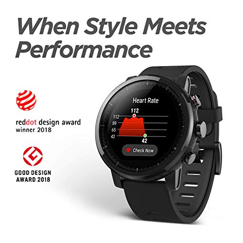 Relógio Inteligente SmartWatch Xiaomi Stratos GPS, MP3, A prova de Água, Monitor Cardíaco e de Sono