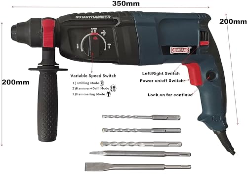 Inditrust Dumdaar DM26 1600W 26mm Hammer Machine - Image 3