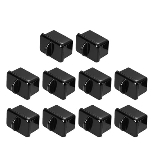 Tapas antipolvo SFP/RJ45 de silicona negra Zovloer para protector de puerto de fibra óptica