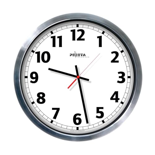 Horloge radiopilotée contre retards montre murale changement d'heure
