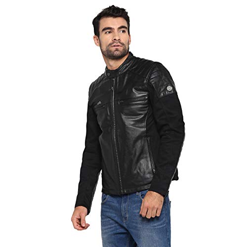 Image of Royal Enfield Men's Phoenix Jacket, Black, S