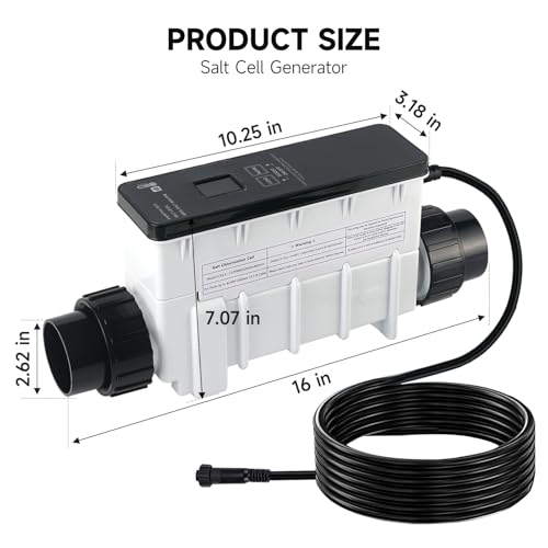 IC40 Swimming Pool Salt Cell Fit for Pentair IntelliChlor IC40 Replaces EC-520555 520555 - Suitable for up to 40,000-Gallon Saltwater Pool Chlorination Systems - Chlorine Generator