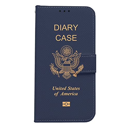 ONLYOU iPhone16pro�p �P�[�X ���킢�� ���������� �p�X�|�[�g ���� passport case �؍� diary case �A�C�t�H��16�v���p�P�[�X (iPhone16pro�p USA)