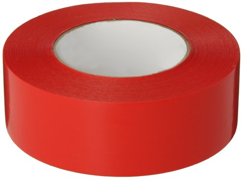 Image of Polyken 801 Synthetic Rubber Screenblock Film Tape, 55m Length x 48mm Width, Red