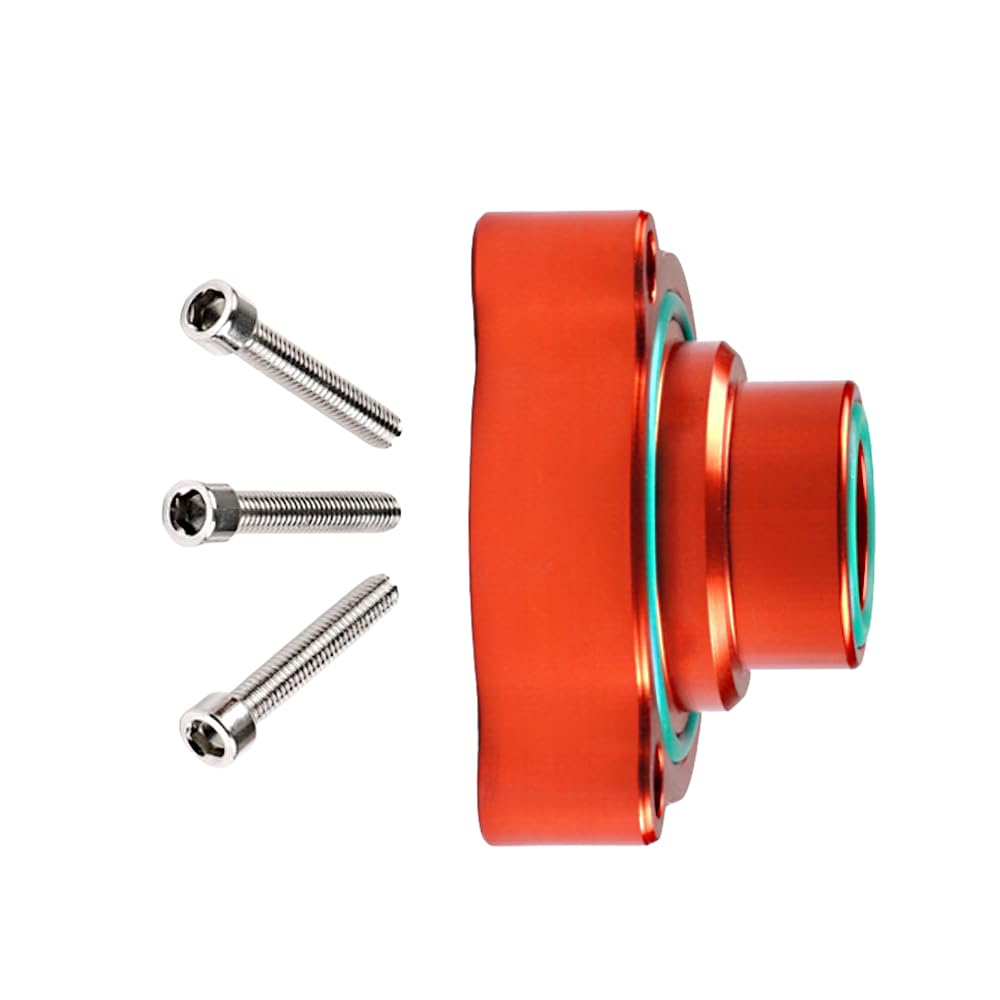 Riloer Valvola di soffiaggio BOV adattatore valvola di soffiaggio BOV adattatore per 07-12 compatibile con motori BMW Mini Cooper S Peugeot 1.6 Turbo