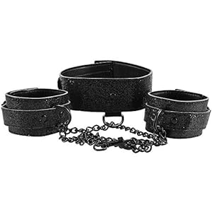 Sex & Mischief Shadow Sparkle kraag en manchetset