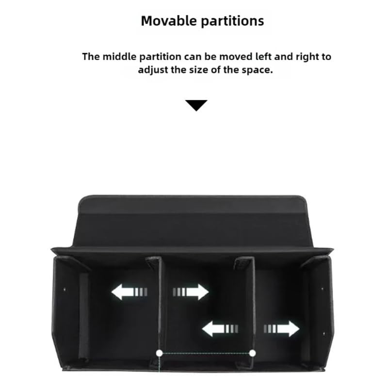 Kofferraum Organizer Kompatibel mit Dacia Jogger Facelift 2022, Aufbewahrungsbox, Kofferraumtasche für Einkaufen, Camping Auto Zubehör,L