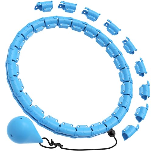 Hankyky LED Light Up Hula Hoop - Multicolor Glow Sport Hoop For Fitness, Dance & Fun (60/70/80/90cm Sizes)