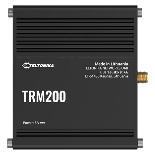 Teltonika Módem Industrial TRM200 4G Cat 4, 3G, 2G, Micro USB, tamaño Compacto y diseño Duradero