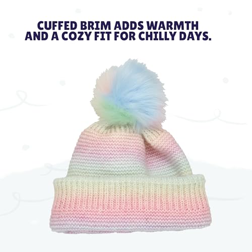 Yankee Toybox Big Kids Knit Pom Hat and Gloves Set3