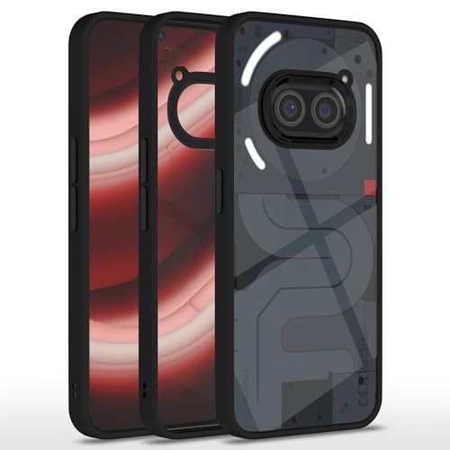 Pikkme Back Cover | Electroplated Crome Metal Ring | Full Camera Protection | Raised Edges | Super Soft Side TPU | Bumper Case for Nothing Phone 2A / Nothing Phone 2A Plus (Black) (B0D3Z1CXBH) Amazon Price History, Amazon Price Tracker