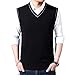 Biutimarden Hombres Otoño Invierno Classic Business sin Mangas con Cuello en V...