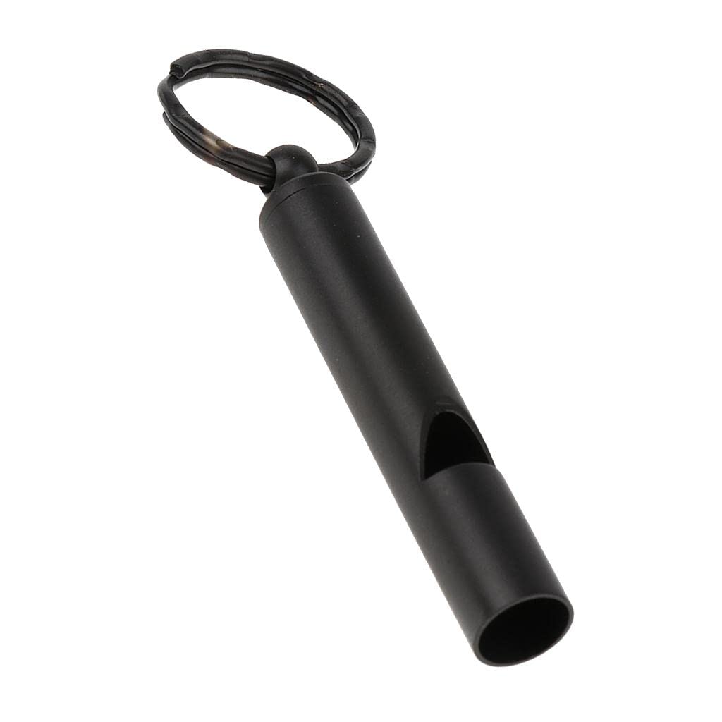 Silbato de Emergencia Silbato para Bote Silbato de Supervivencia Silbato Marino Fabricado en Acero Inoxidable con Llavero Adecuado para