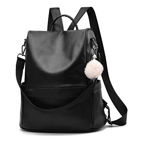 CHERUTY Women Backpack Purse PU Leather Anti-theft Casual Shoulder Bag Fashion Ladies Satchel Bags Cover