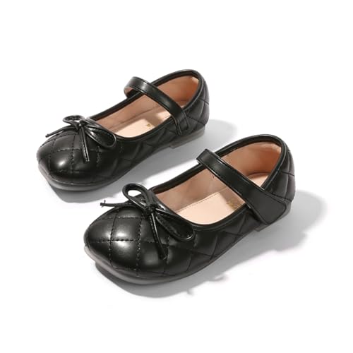 Girl Mary Jane Ballet Flats Comfort Bowknot School Party Dress Shoes4