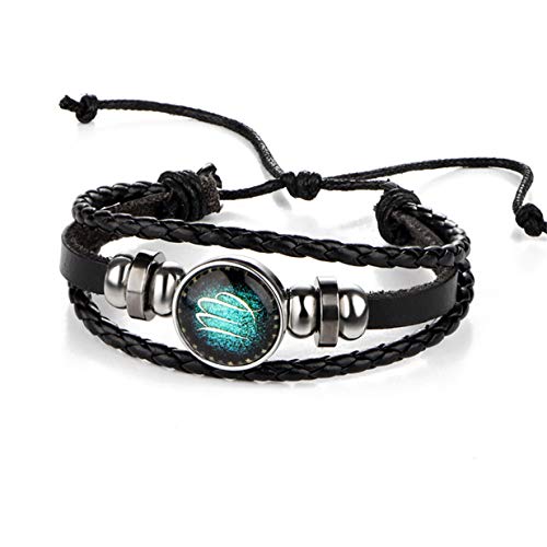 LALANG Unisex Simple Constellations Bracelet Retro Woven Wristband(Virgo) LALANG Unisex Simple Constellations Bracelet Retro Woven Wristband(Virgo)