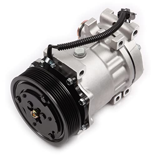 Image of ECCPP AC Compressor 1999-2001 for Dodge Dakota for Dodge for Ram 1500 2500 3500 3.9L 5.2L 5.9L 8.0L A /C Compressor with Clutch SD7H15 Fast Cooling