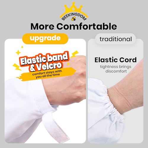 Beekeeper Suit for Men & Women - Sting Proof Ventilated Hood & Gloves, Full Body Protection for Beekeeping, Wasp & Hornet Suits, Durable Bee Suits for Men/Women (XXL-5'11"-6'3") - Image 4