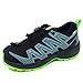 Produktbild Salomon XA Pro V8 Climasalomon Waterproof (wasserdicht) Kinder Trailrunning-Schuhe, Schwarz (Black/Black/Green Gecko), 34 EU