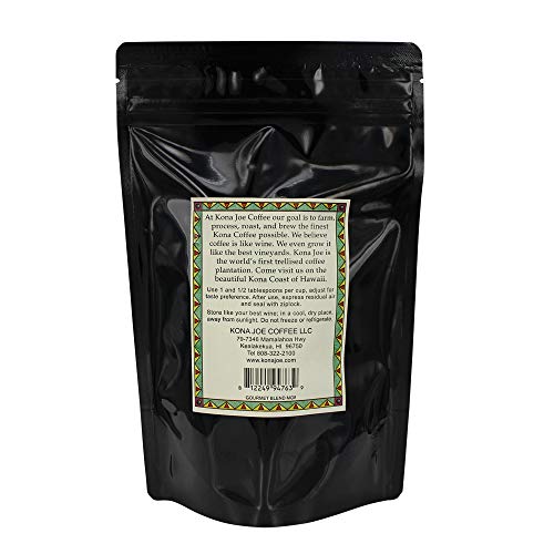 Kona Joe Gourmet Espresso Coffee Blend, Whole Bean (8 oz)