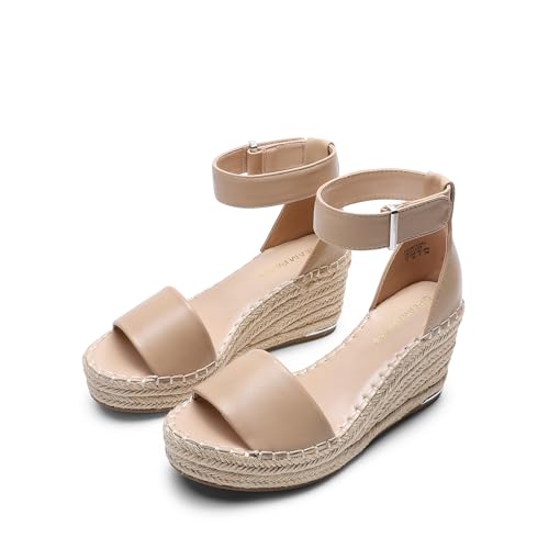Image of DREAM PAIRS Women's Wedge Platform Summer Sandals