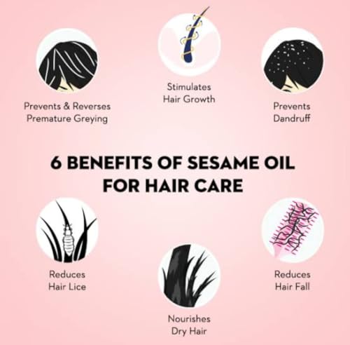 Image of Sarv Matrikaa Wood Pressed Sesame Oil 250 ml | Pure and Unrefined oil | Rich in Nutrients Ideal for Cooking | Til oil Skincare & Massage