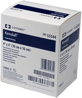 Covidien 55588 Kendall Wound Dressing, Hydrophilic Foam, 8