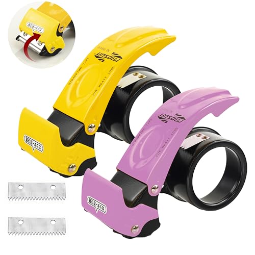 Dévidoir de ruban adhésif en métal Blade avec protection pour rouleau 7,6 cm