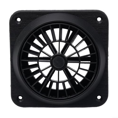 Besttoolifes Salida de ventilación de aire de 75 mm para calentador, compatible con calentadores Propex y chinos, ajuste de conducto de 75 mm, ventilación de plástico para aire acondicionado con