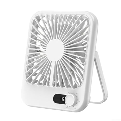 Potente ventilador de escritorio de aromaterapia flexible de 180° con control de velocidad continuo de flujo de aire con batería recargable de 1500 mAh, formato plegable montado en la pared y