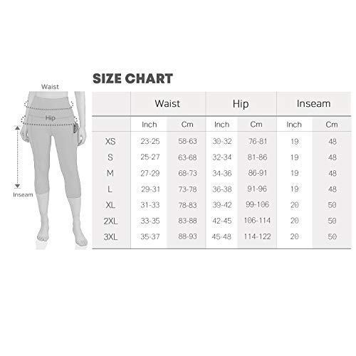 image for ODODOS Women's High Waist Yoga Capris with Pockets,Tummy Control,Worko