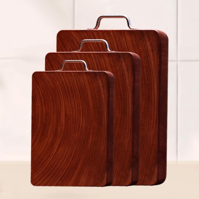 Tagliere legno massello spesso 40x30x4cm, tagliere cucina uso domestico,38 * 28 * 4cm
