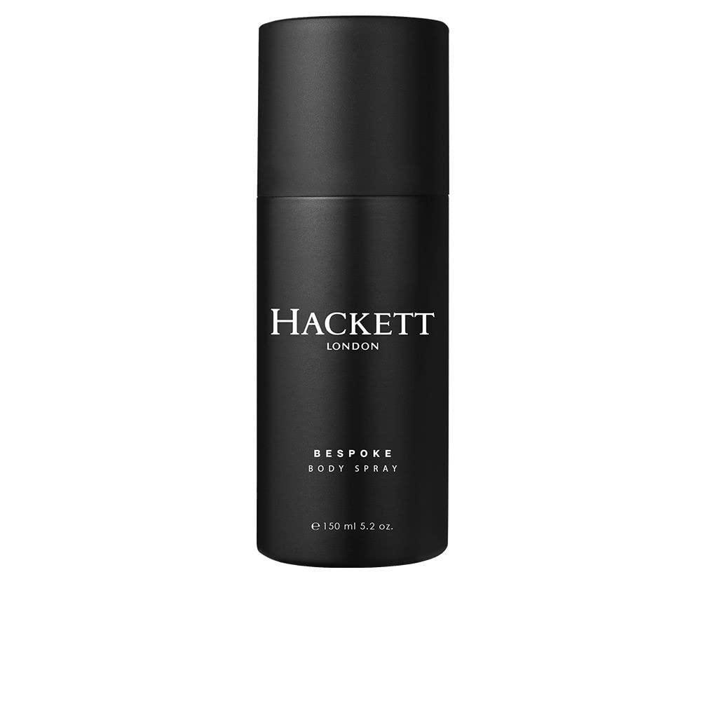 Hackett Bespoke Body Spray - 150Ml - For Men - Black-image-3
