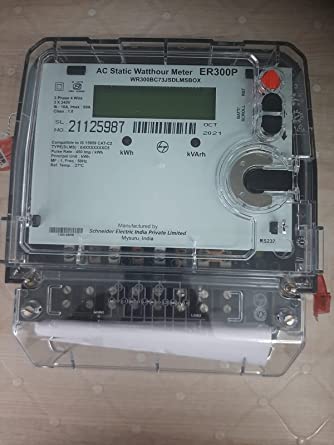 L&T (Larsen & Toubro Limited) Three Phase Sub Meter LCD Display 10-60A