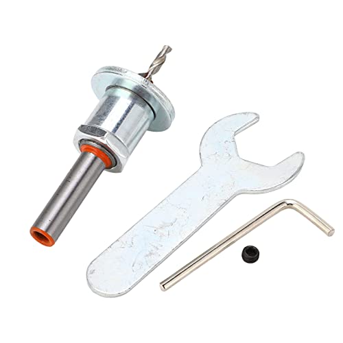 Kit DE Broca DE Taladro DE Madera Ajustable Conjunto DE Herramientas DE Alimentación DE Acero DE Aleación ACCESORIOS DE TERRIO + TRIMPETRO TRAPONED