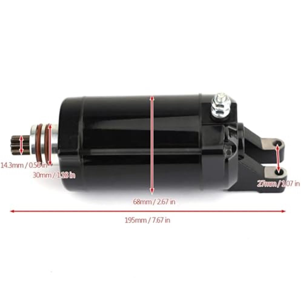 Motorino d'avviamento Motorino Di Avviamento Moto Per SeaDoo Per Spark 2 Up/3 Up 900 Per Rotax 2014-2019 Per ACE 14-19 Elettrico 420893830 420892426