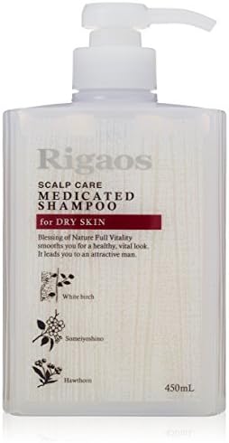 Rigaos Rigaosu Medicated Scalp Care Shampoo for DRY Skin 450ml by Japan Gateway