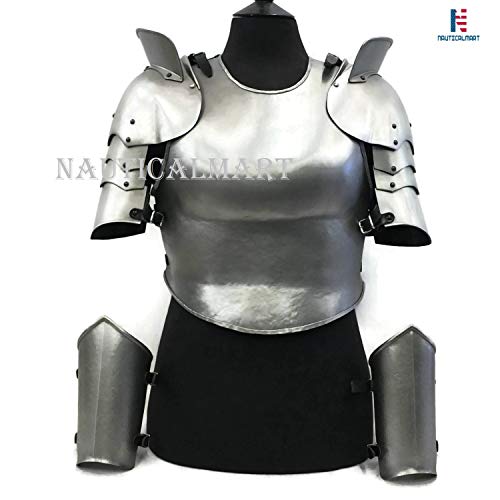 NauticalMart Female LARP Armor Cosplay Medieval Armour Breastplate Upper Body Set
