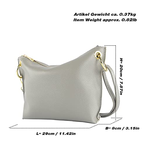 T243 / T252 women's leather shoulder bag, evening bag handmade in Italy4