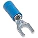 Fork Terminal, Lockng, 8 Stud, Blue, PK100
