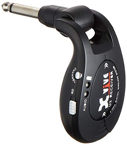 xvive u2 wireless guitar system rechargeable 24ghz guitar wireless transmitter and receiver for electric guitar bass