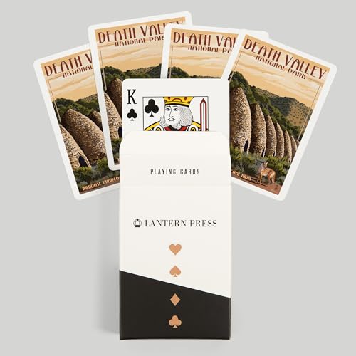 Naipes Poker Charcoal Kilns Death Valley 52 cartas miniatura 6