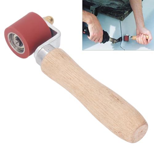Silicone Seam Roller, 28mm Wallpaper Roller Tool, Smoothing Seam Roller with High Temperature Resistant, for Roofing PVC, TPO, EPDM - Image 3