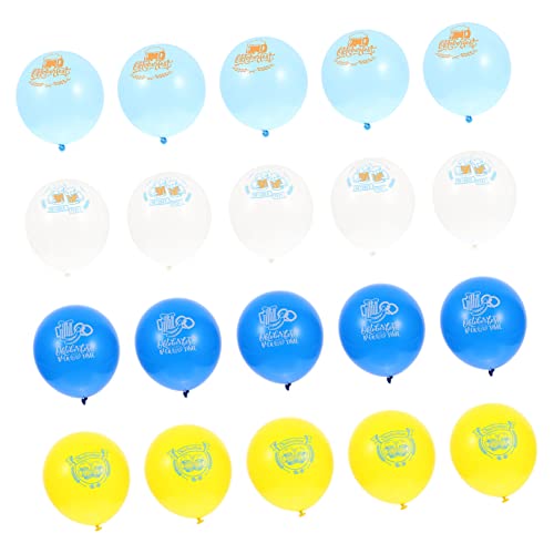 ULTECHNOVO 40 globos de látex para decoración de fiestas, globos únicos de colores para fiestas