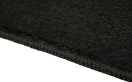 Stair Tread Treads Indoor 7 Inch X 24 Inch Machine Washable Skid Slip Resistant Carpet Stair Tread Treads Comfy Collection (1 Piece, Black) #TOP6