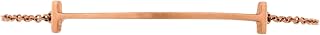 Pre-Loved T Smile Chain Bracelet 18K Rose Gold Medium, Rose Gold