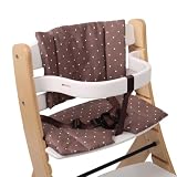 Sitzkissen kompatibel Tripp Trapp Hochstuhl,Weiches Seat Cushion, Doppelte Polsterung, Abnehmbar,Baby Sitzkissen Stuhl für Esszimmerstuhl und Kinderstuhl