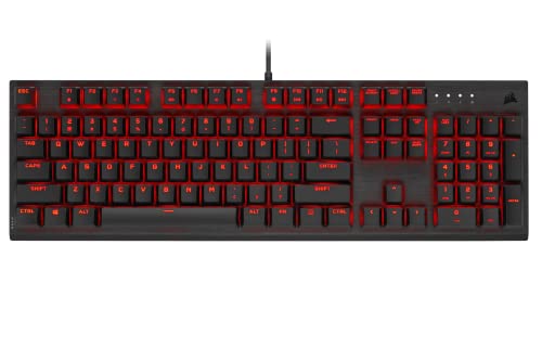 Teclado Mecânico Gamer Corsair K60 PRO - Switch Cherry MV, ABNT2, LED Vermelho, Preto - CH-910D029-B